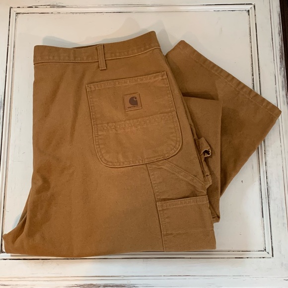 *NWT* Carhartt Loose Fit Washed Duck Utility Work Jeans / Pants - Picture 5 of 9